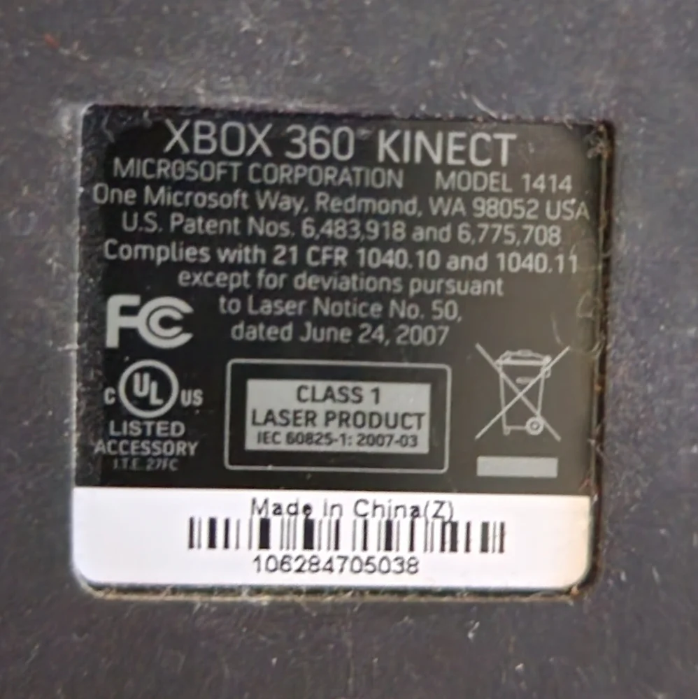 Microsoft Kinect for Xbox 360